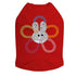 Flower Bunny Rhinestone Dog Tank