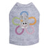 Flower Bunny Rhinestone Dog Tank