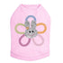 Flower Bunny Rhinestone Dog Tank