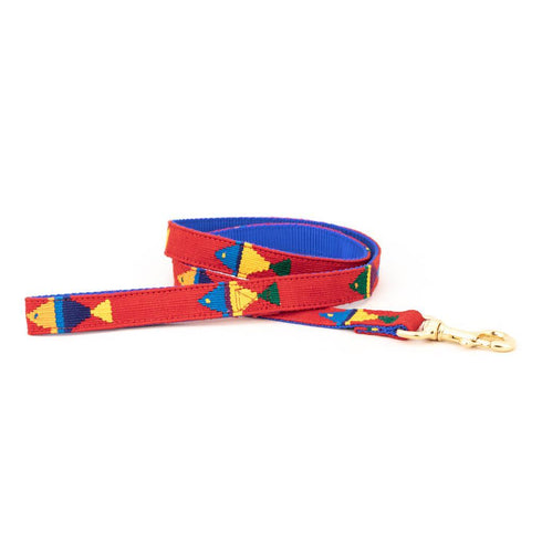 Foolish Fish Red Dog Leash