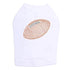 Football Rhinestone Dog Tank