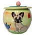 French Bulldog 2 Dog Treat Jar