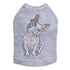 French Bulldog With Necklace Rhinestone Dog Tank
