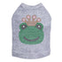 Frog With Pink Crown Rhinestone Dog Tank