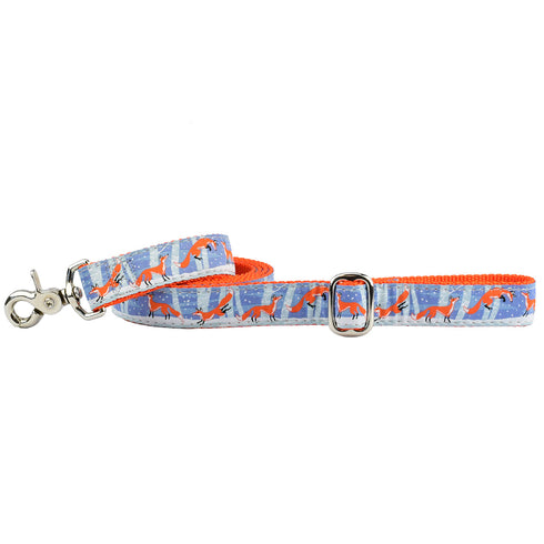 Frolicking Fox Dog Leash