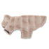 Fur Dog Coat Beige
