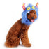 Furry Monster Dog Hat Blue XSmall