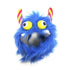 Furry Monster Dog Hat Blue XSmall