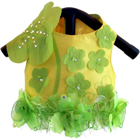 Gardenia Embroidered Luxury Dog Harness Vest