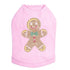 Gingerbread Man Rhinestone Dog Tank