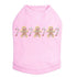 Gingerbread Men Rhinestone Dog Tank