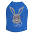 Girl Bunny With Glasses Rhinestone Dog Tank