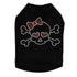 Girl Skull Rhinestone Dog Tank