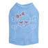 Girl Skull Rhinestone Dog Tank