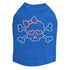 Girl Skull Rhinestone Dog Tank