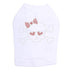 Girl Skull Rhinestone Dog Tank