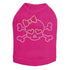 Girl Skull Rhinestone Dog Tank