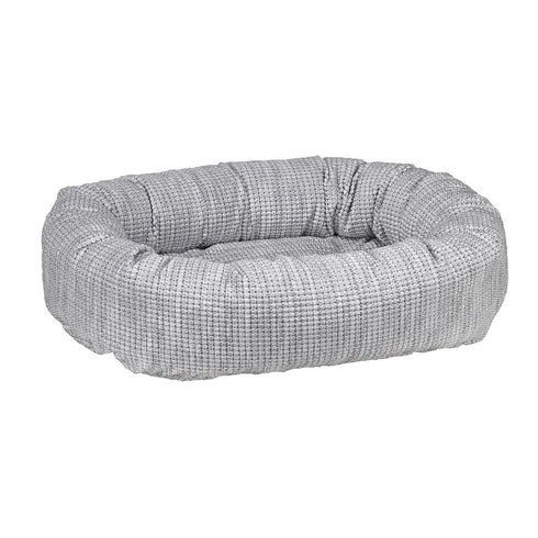 Glacier Chenille Donut Dog Bed
