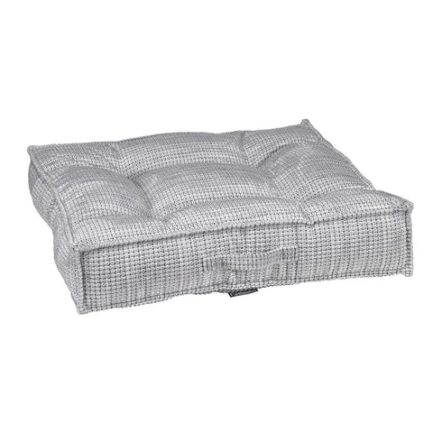 Glacier Chenille Piazza Dog Bed