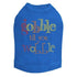 Gobble Til You Wobble Rhinestone Dog Tank