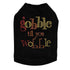 Gobble Til You Wobble Rhinestone Dog Tank