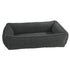 Grey Sheepskin Urban Lounger Dog Bed