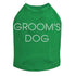 Groom's Dog Rhinestone Dog Tank