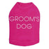 Groom's Dog Rhinestone Dog Tank