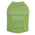 Groom's Dog Rhinestone Dog Tank