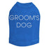 Groom's Dog Rhinestone Dog Tank