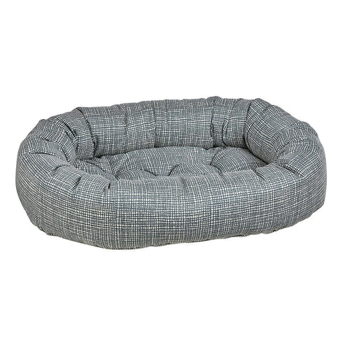 Hampton Micro Jacquard Donut Dog Bed