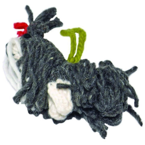 Hand Knit Dog Ornament Shih Tzu