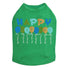 Happy Birthday Balloons Blue Rhinestone Dog Tank