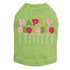 Happy Birthday Balloons Pink Rhinestone Dog Tank