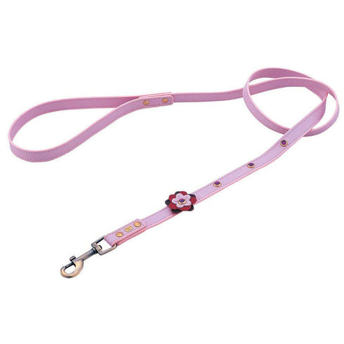 Happy Campers Purple Glass Dog Leash