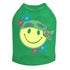 Happy Face Hippy Rhinestone Dog Tank