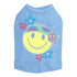 Happy Face Hippy Rhinestone Dog Tank