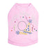 Happy New Year Clock Rhinestone Dog Tank