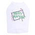 Happy New Year Confetti Rhinestone Dog Tank