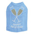 Happy New Year Rhinestone Dog Tank