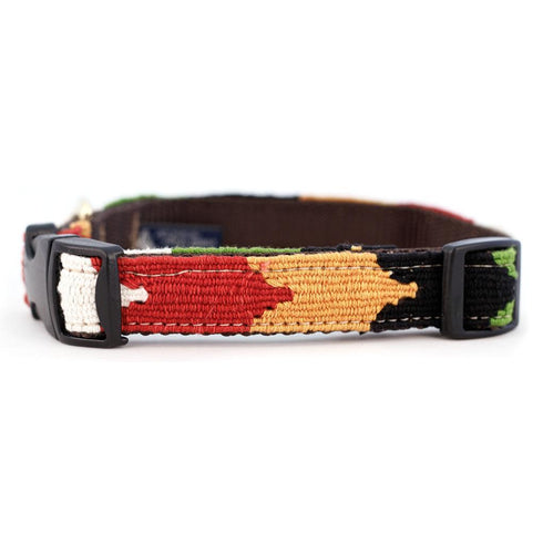 Harvest Chevron Side Release Dog Collar