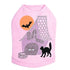 Haunted House Rhinestone Dog Tank
