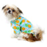 Hawaiian Dog Camp Shirt Pineapple Luau