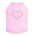 Heart Bones Rhinestone Dog Tank