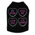 Heart Candy Rhinestone Dog Tank
