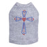 Heart Cross Rhinestone Dog Tank