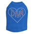 Heart Diva Rhinestone Dog Tank