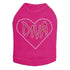 Heart Diva Rhinestone Dog Tank