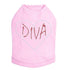 Heart Diva Rhinestone Dog Tank