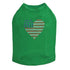 Heart USA Rhinestone Dog Tank